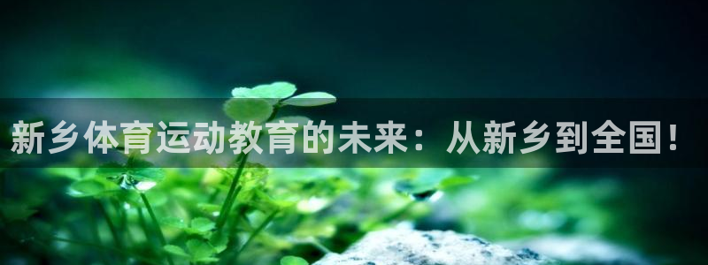 3377体育官方集团官网:新乡体育运动教育的未来:从新乡到全